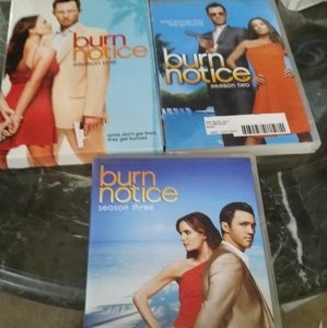 𝅺PREOWNED burn notice seasons 1-3